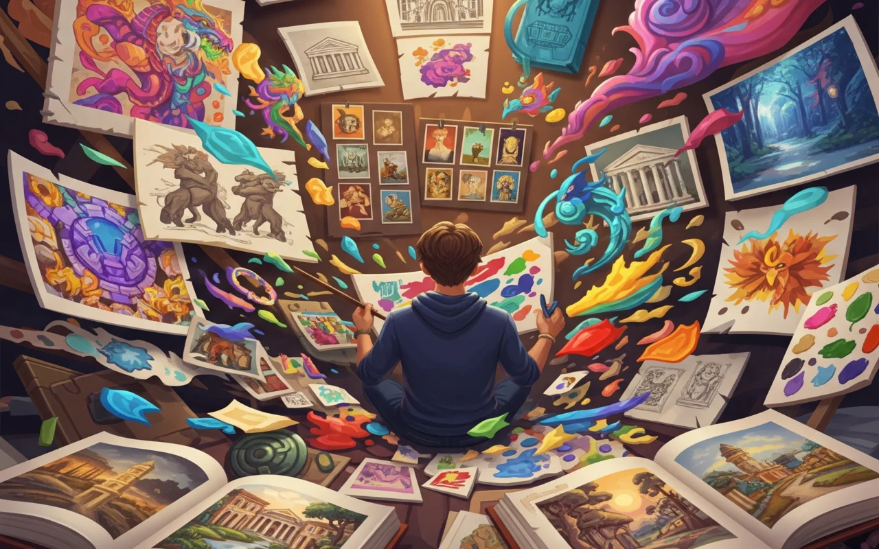 Research-and-Inspiration-in-game-art-style