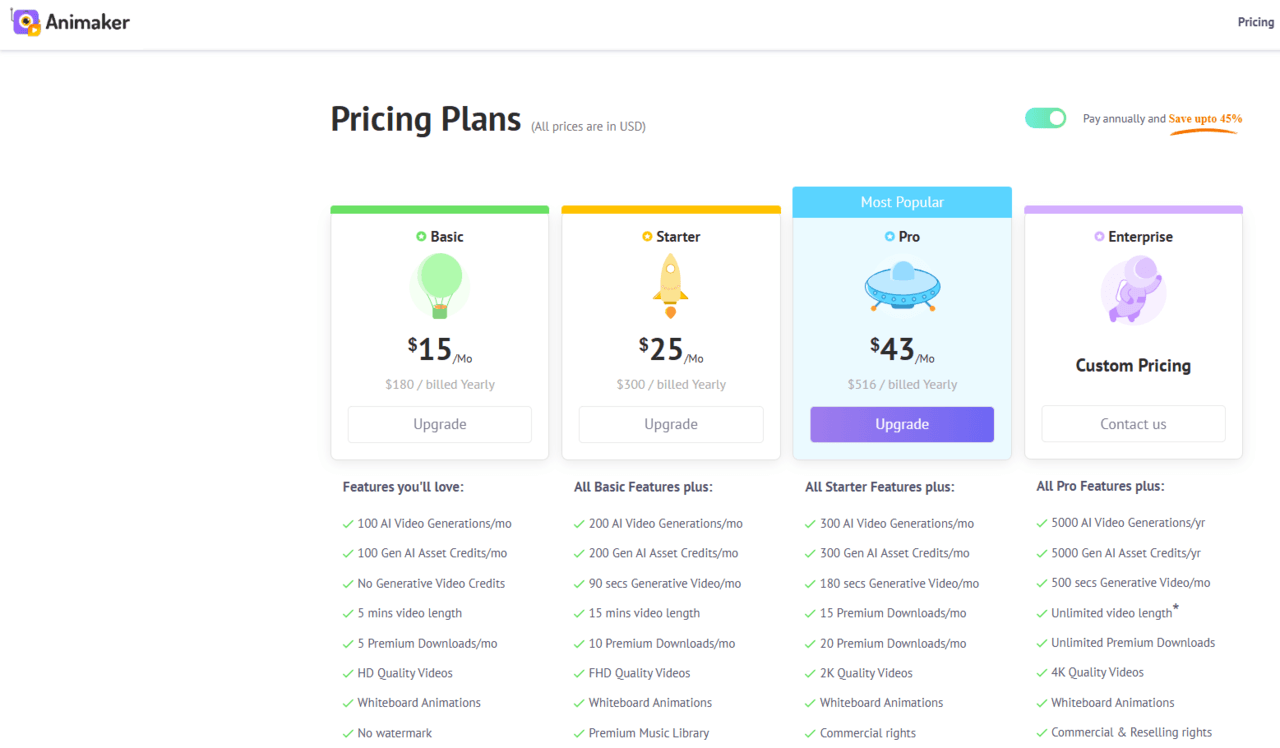 Animaker AI Animation Tool