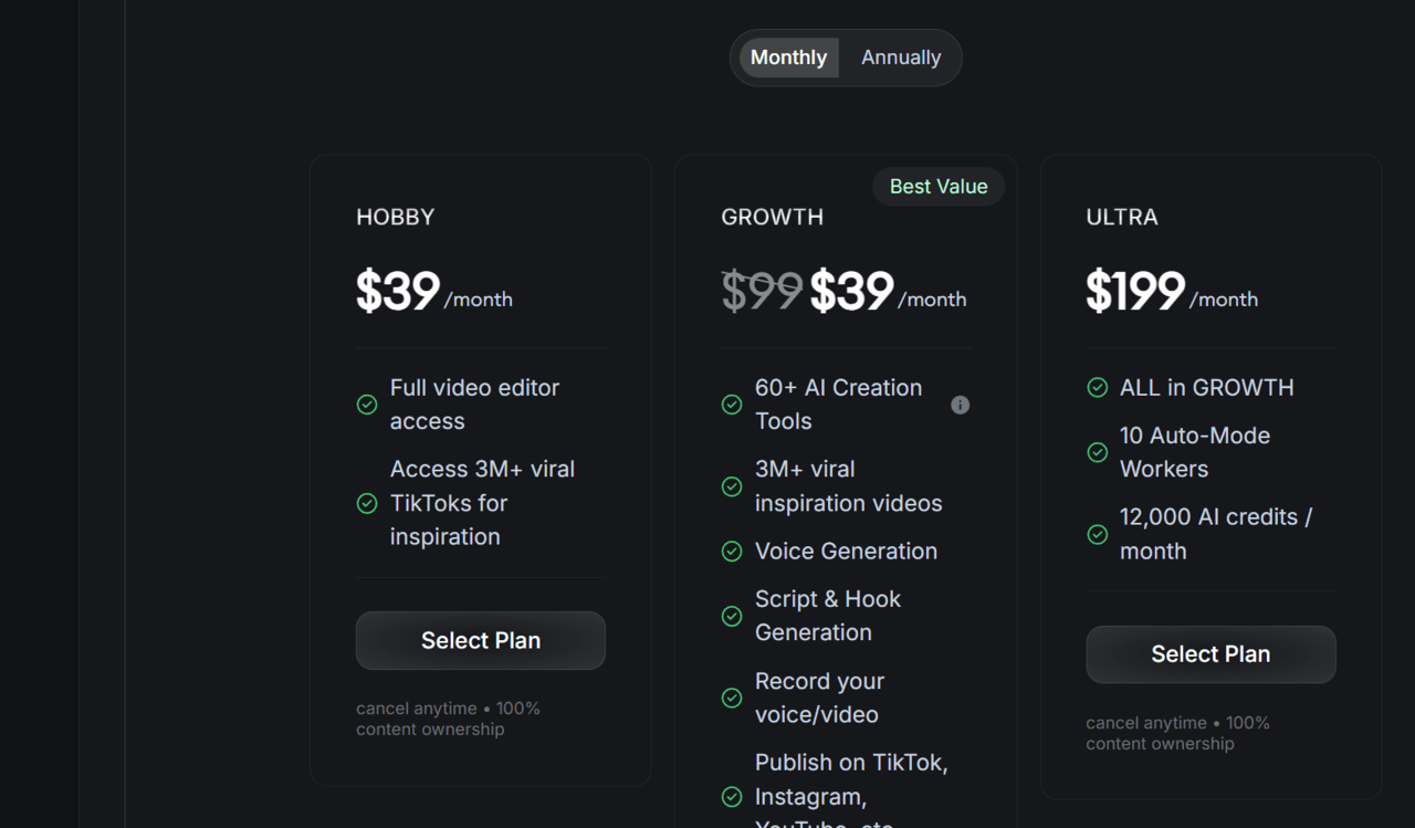 Revid AI Animation Tool