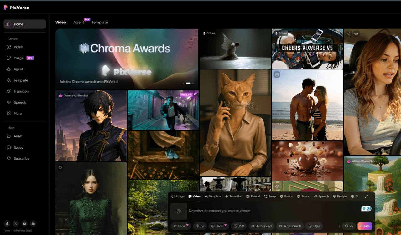 PixVerse AI Animation Tool