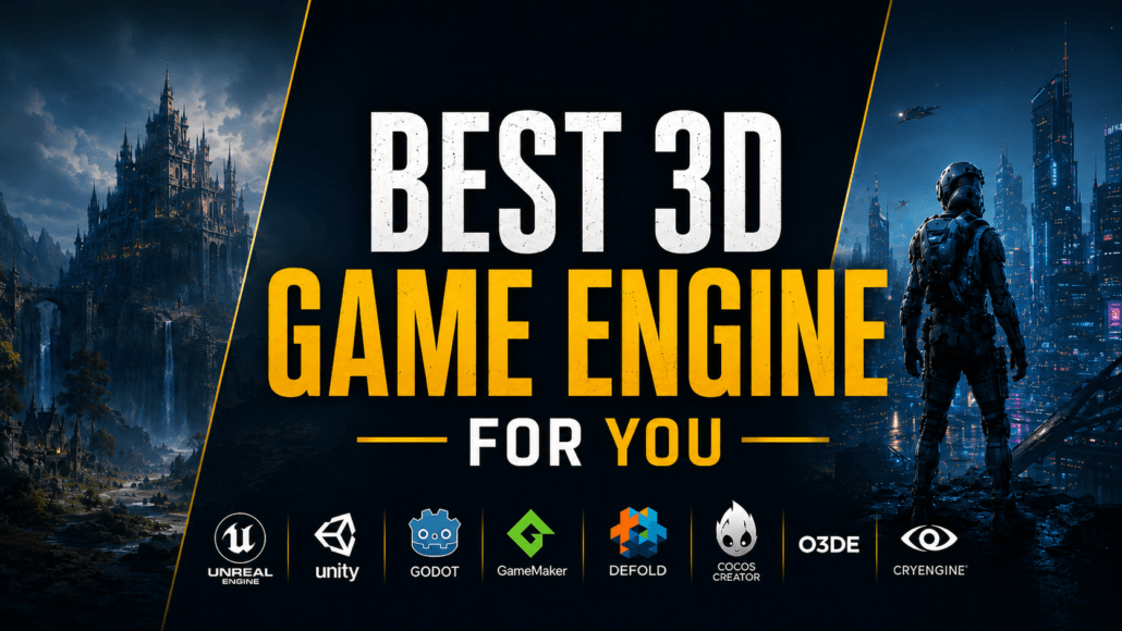 Best 3D Game Engines