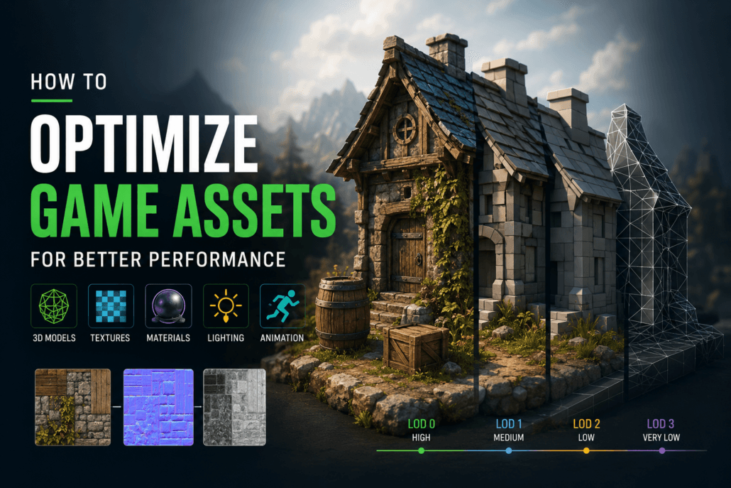game asset optimization techniques for better game performance
