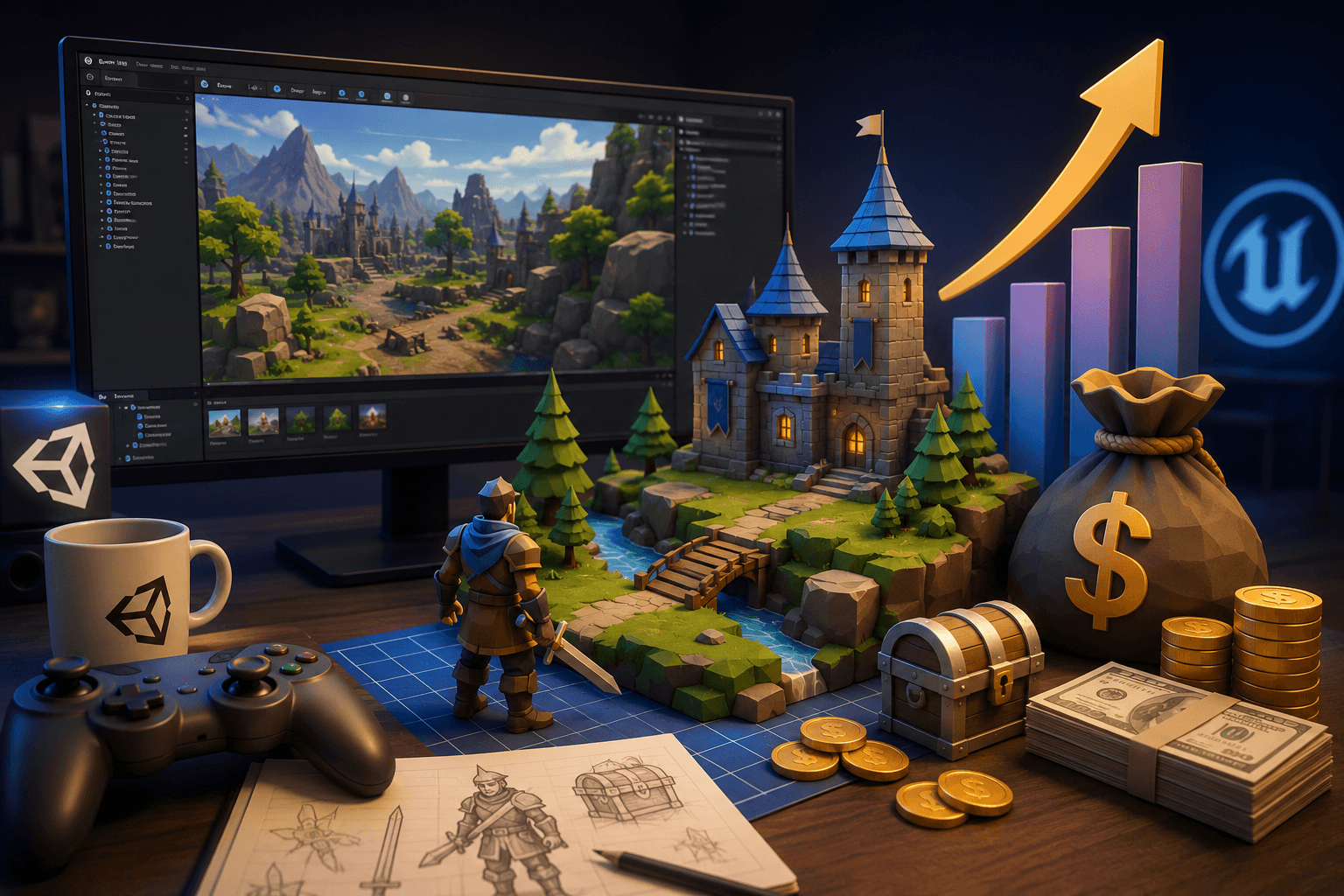 Cost to make a 3D game budget breakdown for 2026