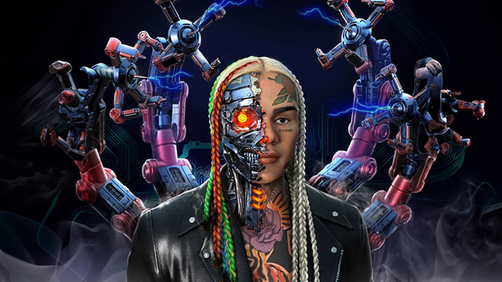 NFT art - NFT design - 6ix9ine Gine Realistic 3D NFT Art