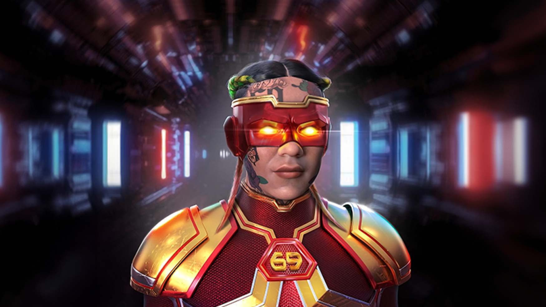 NFT art - NFT design - 6ix9ine Gine Realistic 3D NFT Art