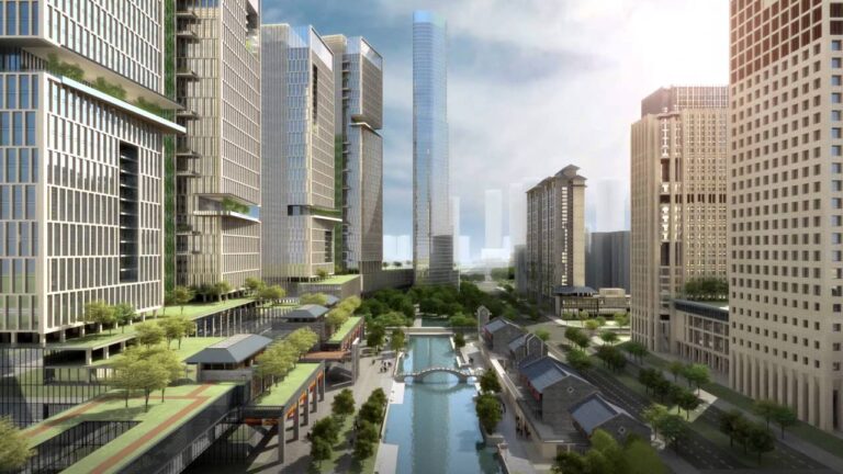 Frontop 3D Animation For Financial City (2012)