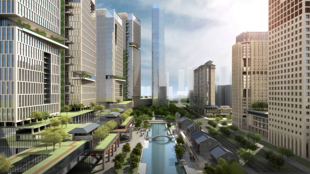 Frontop 3D Animation For Financial City (2012)